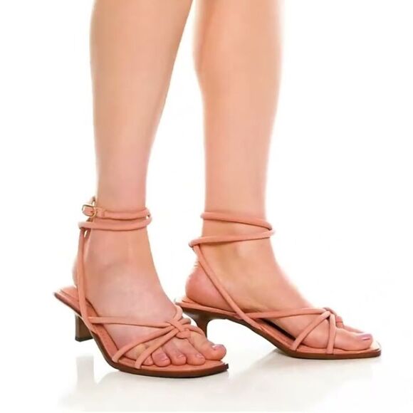 Revolve Sam Edelman Dia Leather Ankle Strap Sandals NWOT - Picture 4 of 12